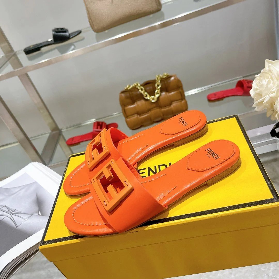 Fendi Baguette Flat Sandals - Style 3