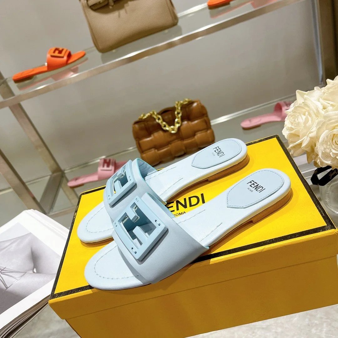 Fendi Baguette Flat Sandals - Style 6