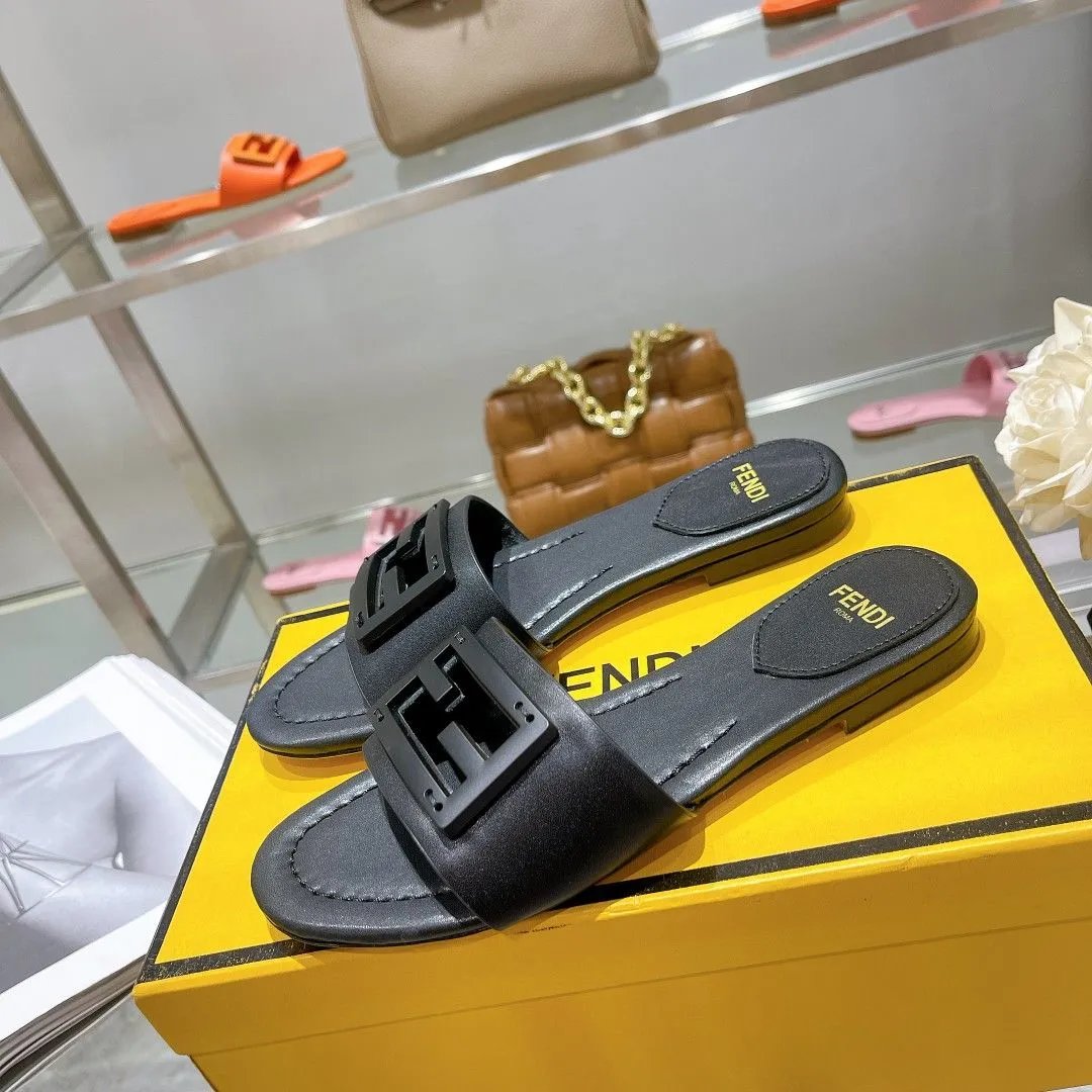 Fendi Baguette Flat Sandals - Style 5
