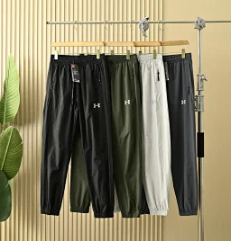 thumbnail for B040996夏季3D剪裁锥子版型轻薄运动休闲长裤。硅胶logo登山弹力面料!