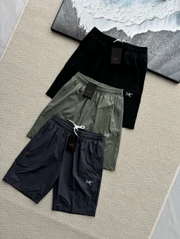 thumbnail for B042959 new casual sports quick-drying shorts! Functional, professional, cold-feeling, jacquard ice silk black technology fabric, skin-friendly, comfortable, sweat-absorbing, quick-drying, breathable