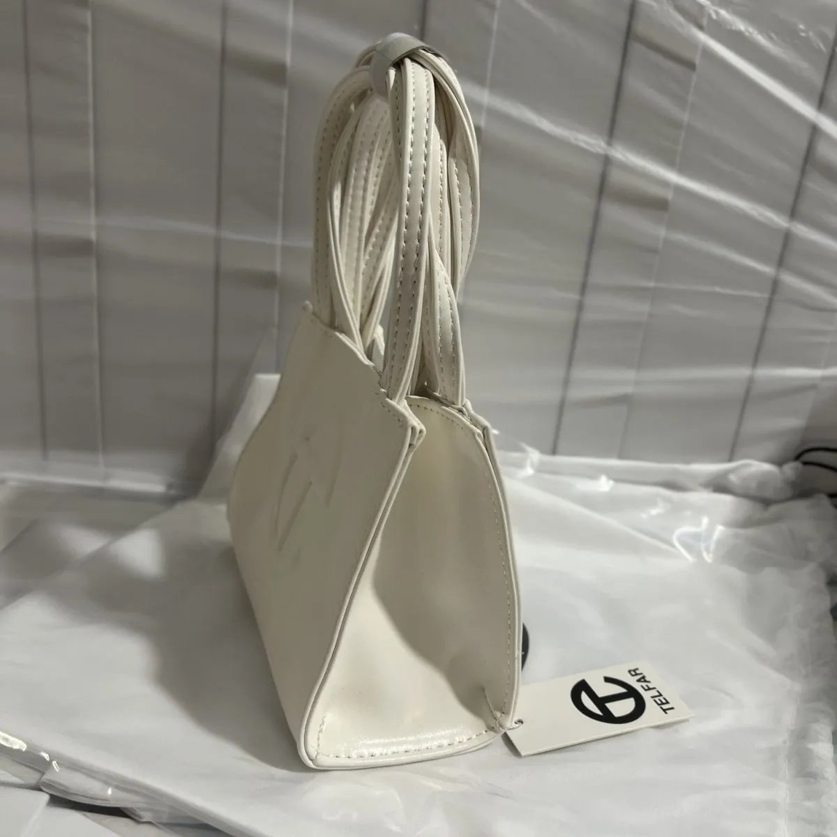 Telfar Shopping Bag Yellow Tote Bag - 7