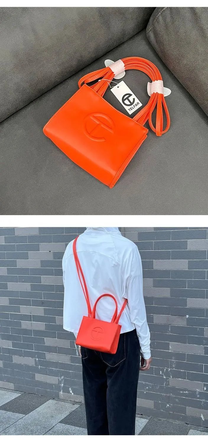 Telfar Shopping Bag Yellow Tote Bag - 17