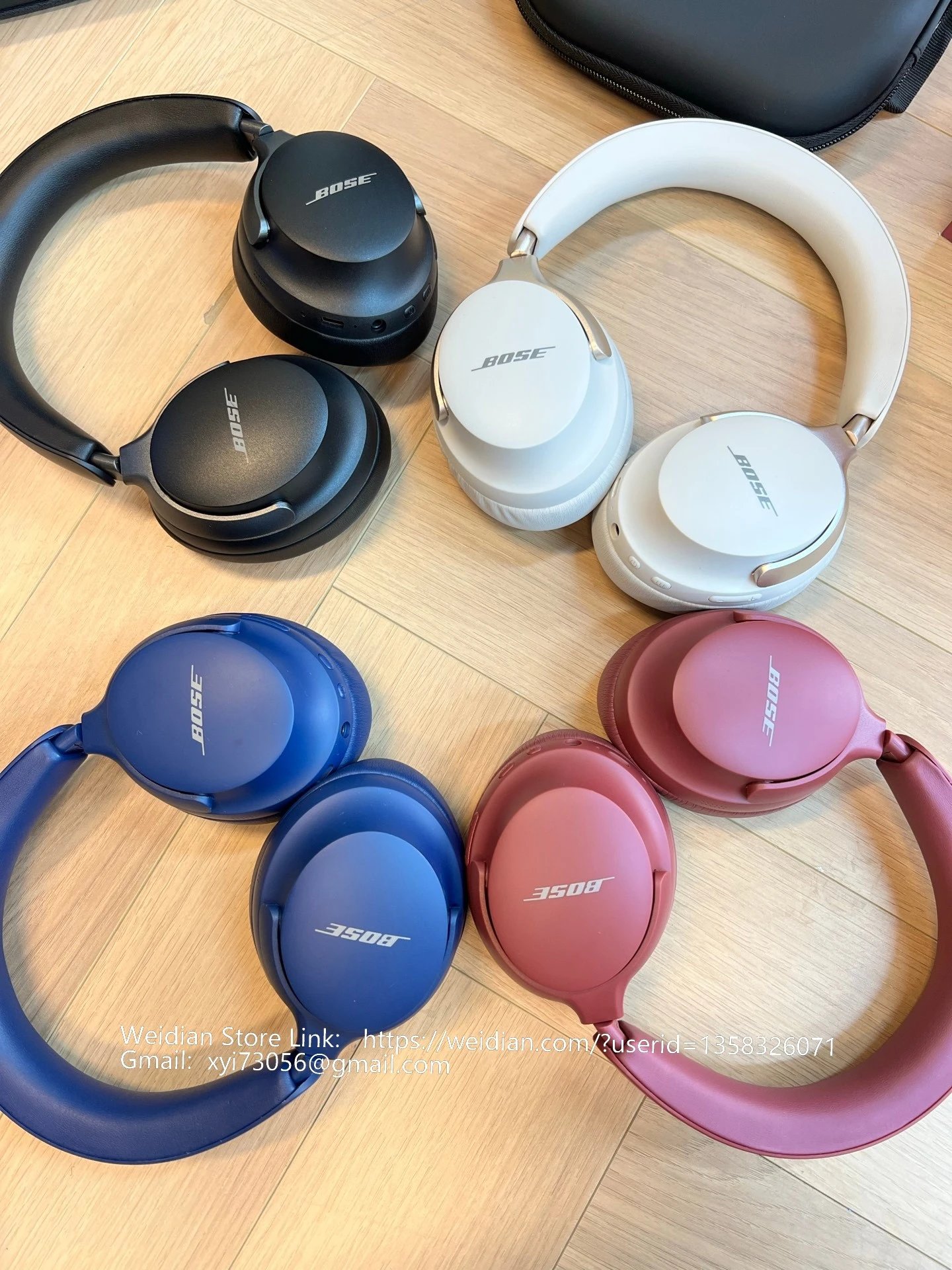 Bose QuietComfort Ultra White Over-Ear Headphones - 8