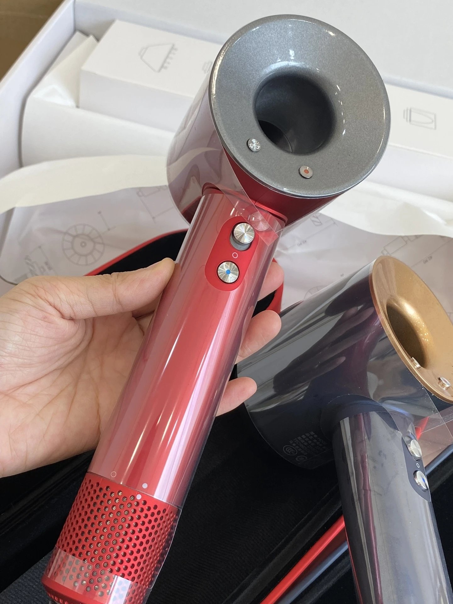 Dyson Supersonic Hair Dryer Fuchsia Pink Electronics - 62