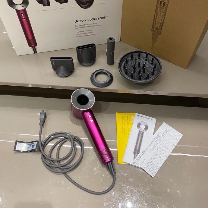 Dyson Supersonic Hair Dryer Fuchsia Pink Electronics - 76