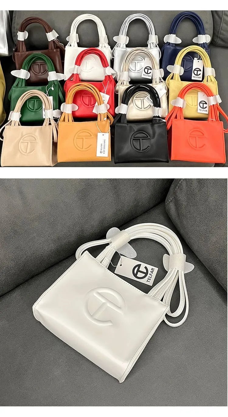 Telfar Shopping Bag Yellow Tote Bag - 15