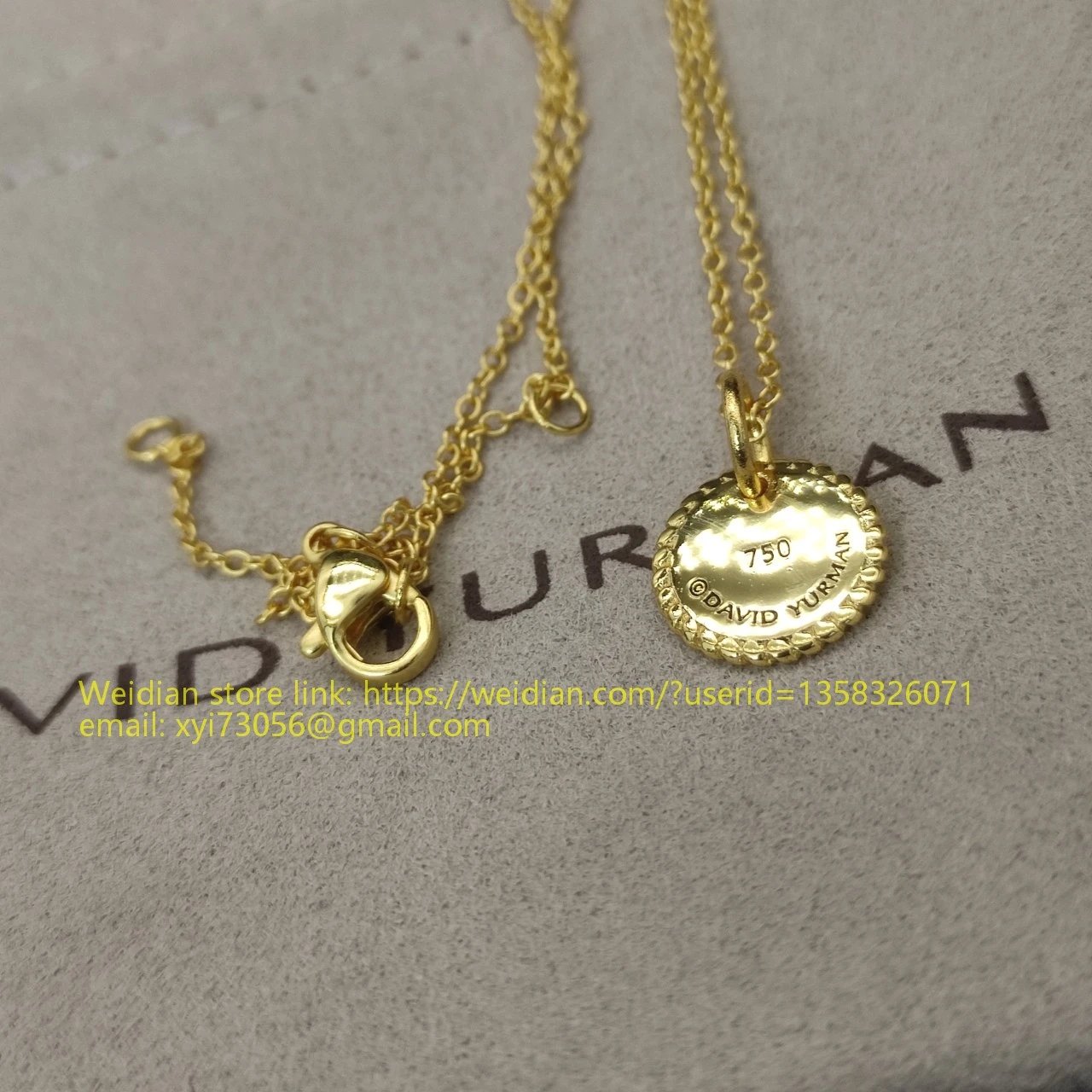 Design David Yurman Double Cross Pendant Necklace in Sterling Silver with Diamonds Jewelry - 72