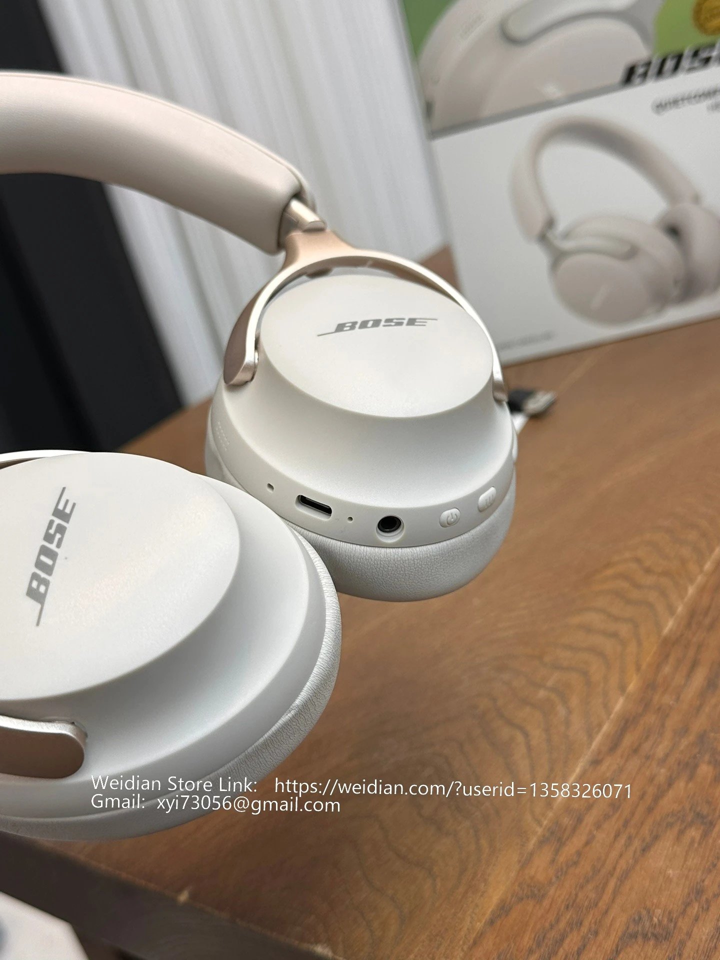 Bose QuietComfort Ultra White Over-Ear Headphones - 84