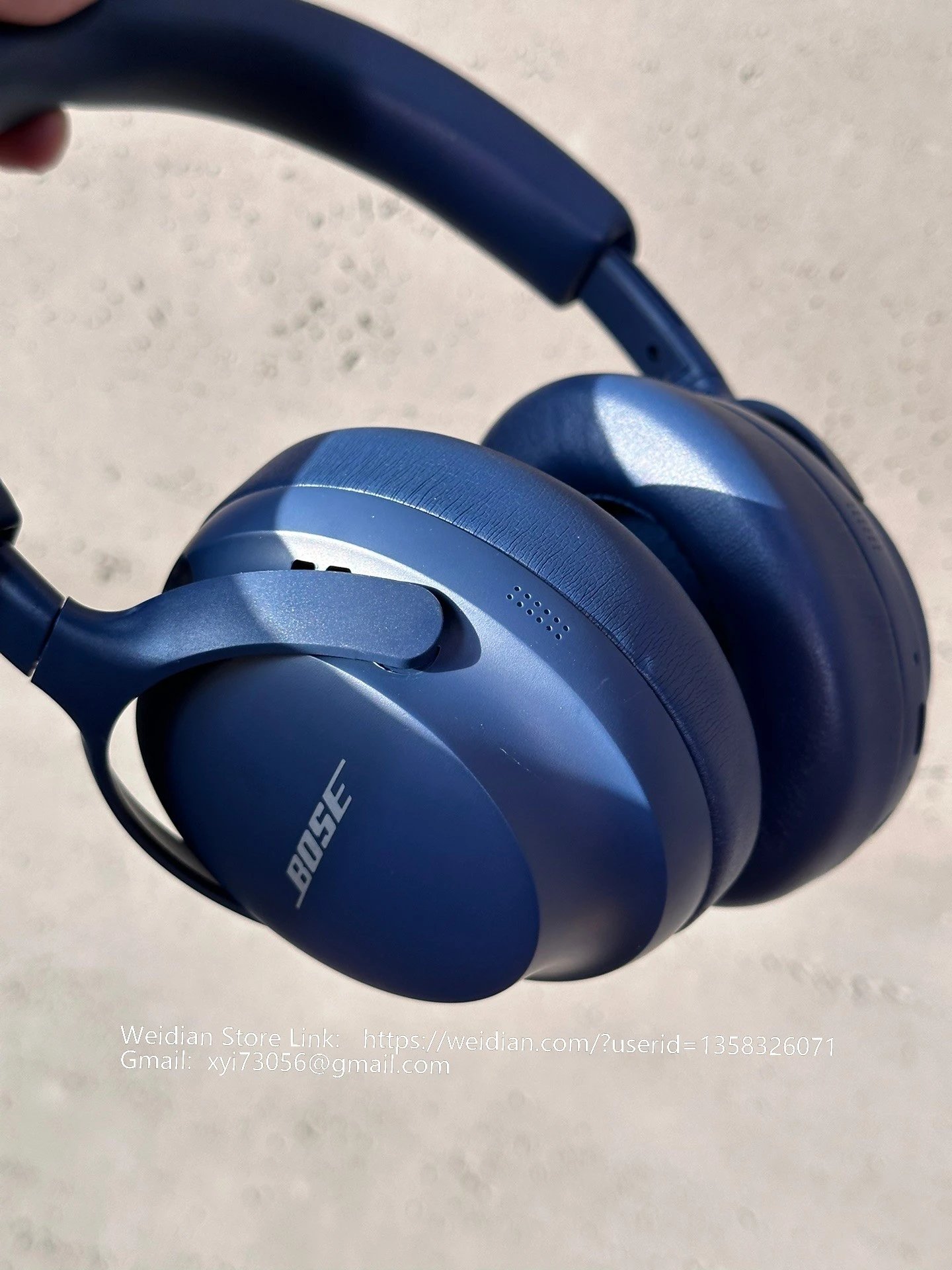 Bose QuietComfort Ultra White Over-Ear Headphones - 63