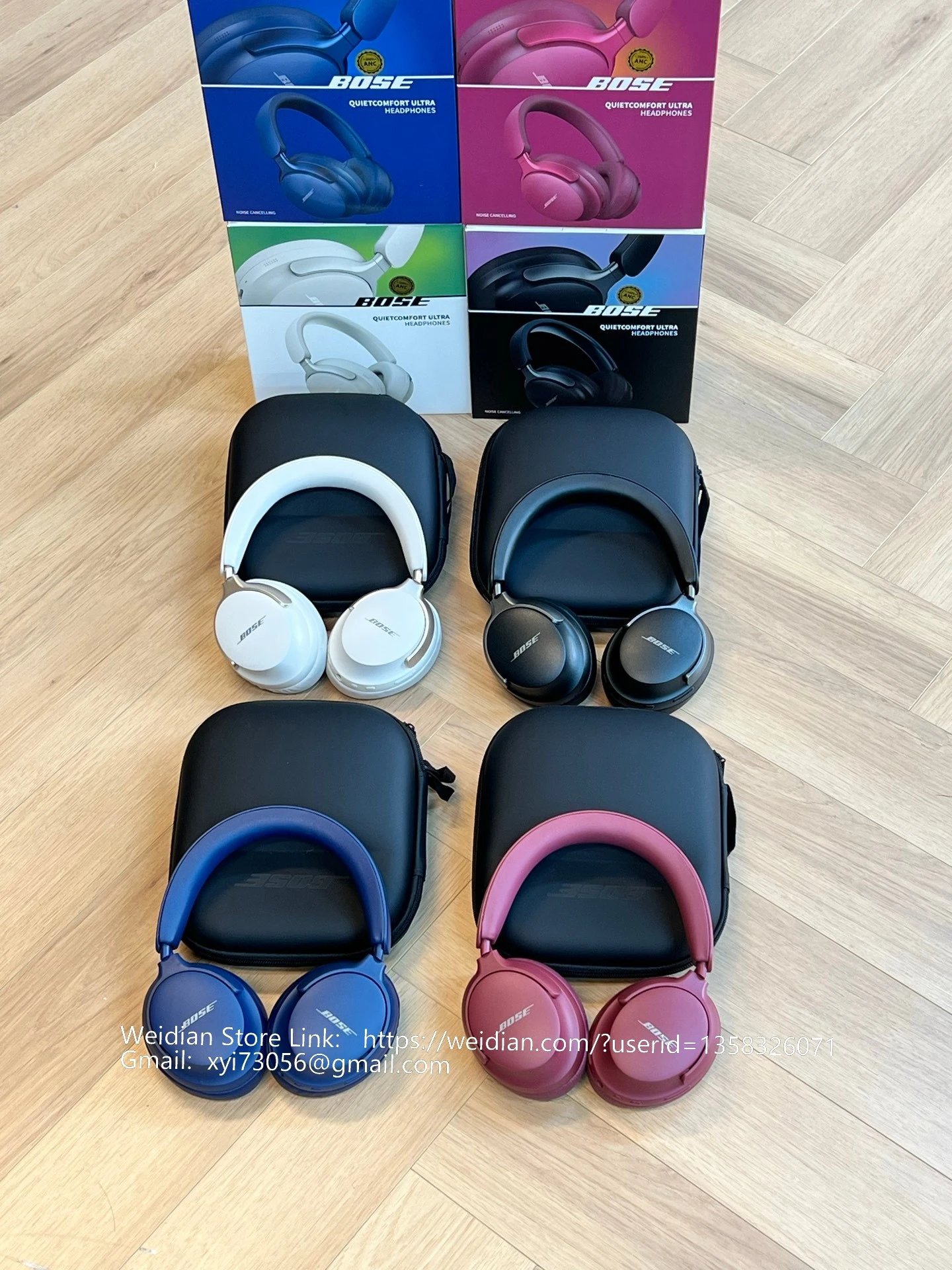 Bose Headphones QuietComfort Ultra Wireless Over-Ear image 1