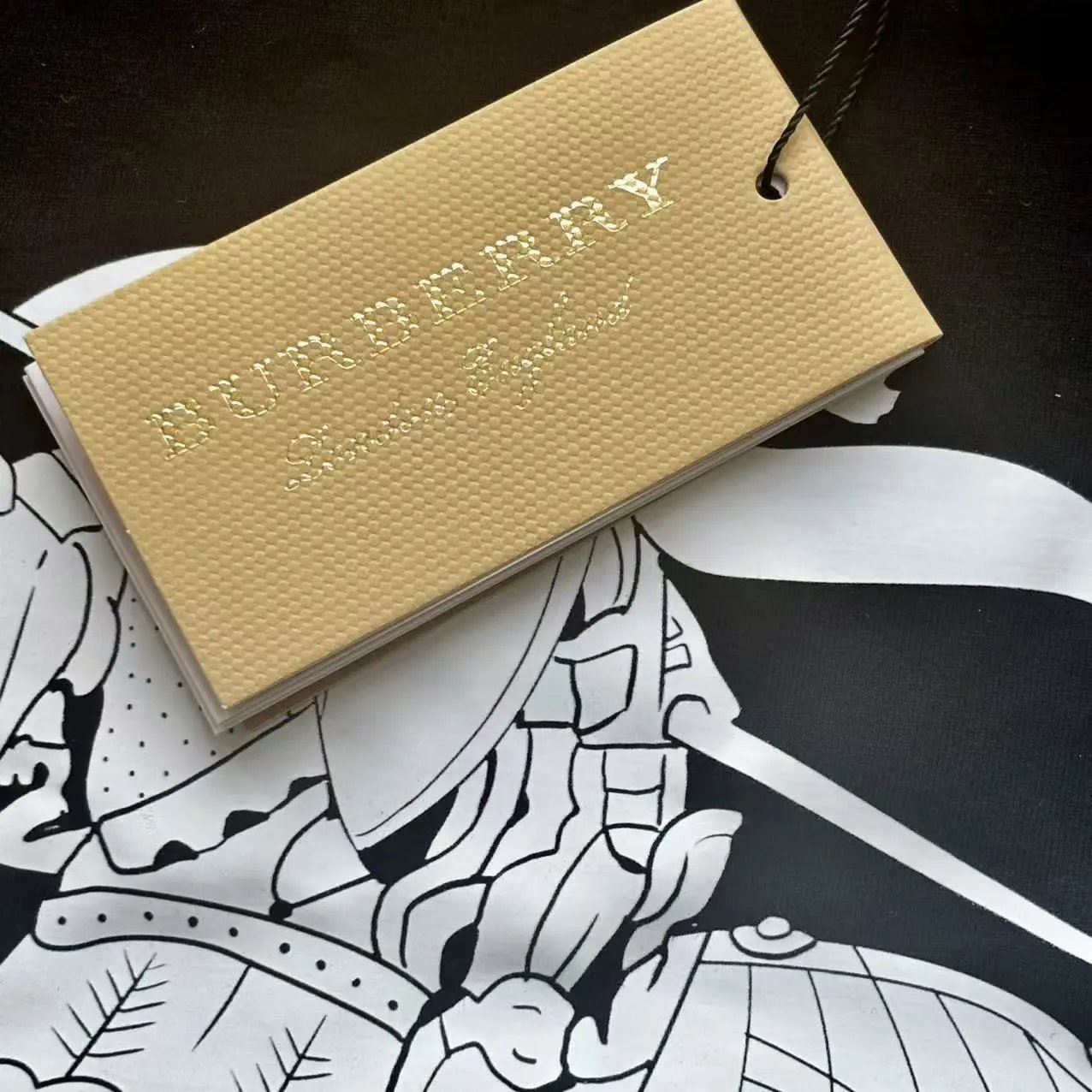 Burberry Black Short-Sleeved T-Shirt photo 2