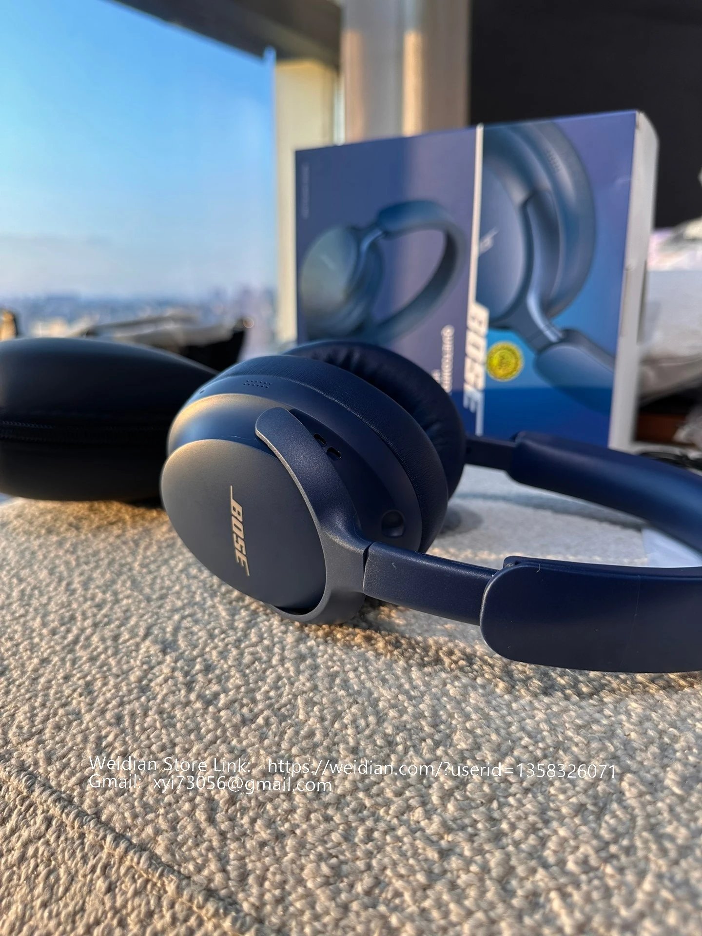Bose QuietComfort Ultra White Over-Ear Headphones - 54