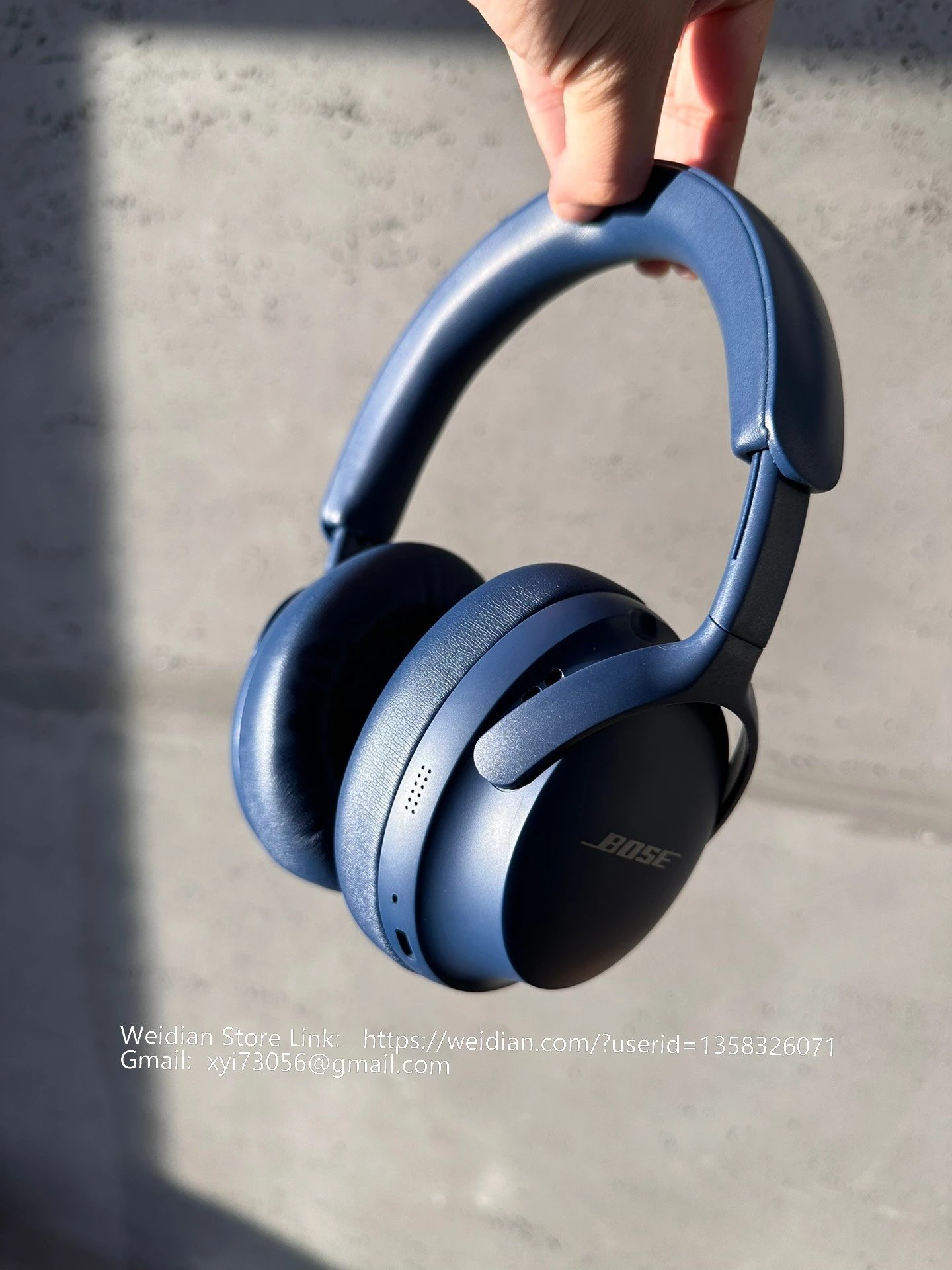 Bose QuietComfort Ultra White Over-Ear Headphones - 62