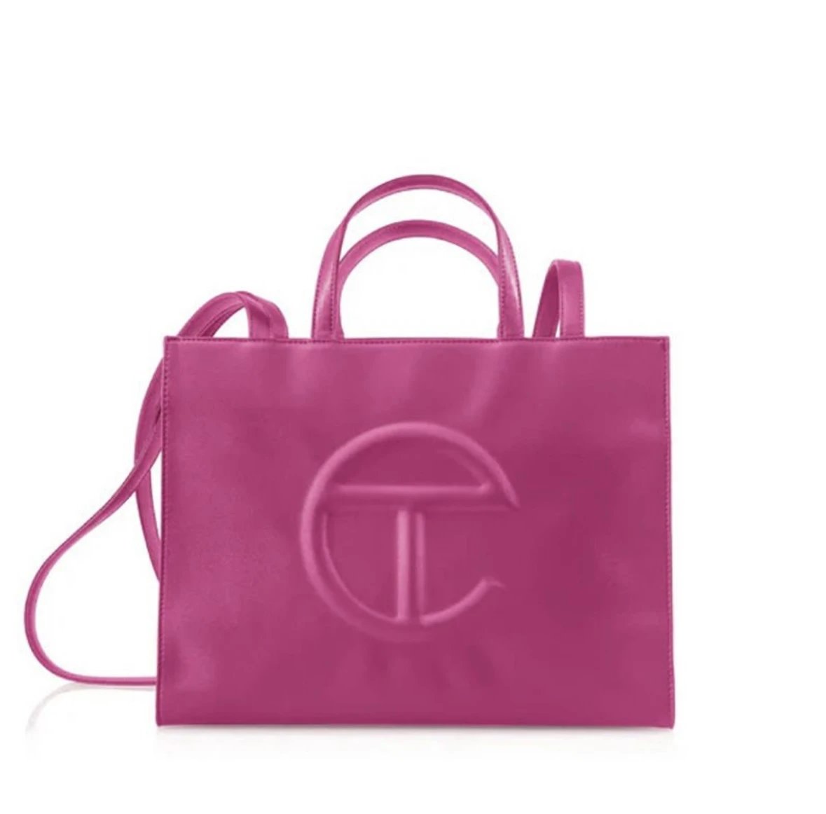 Telfar Shopping Bag Magenta Tote Bag
