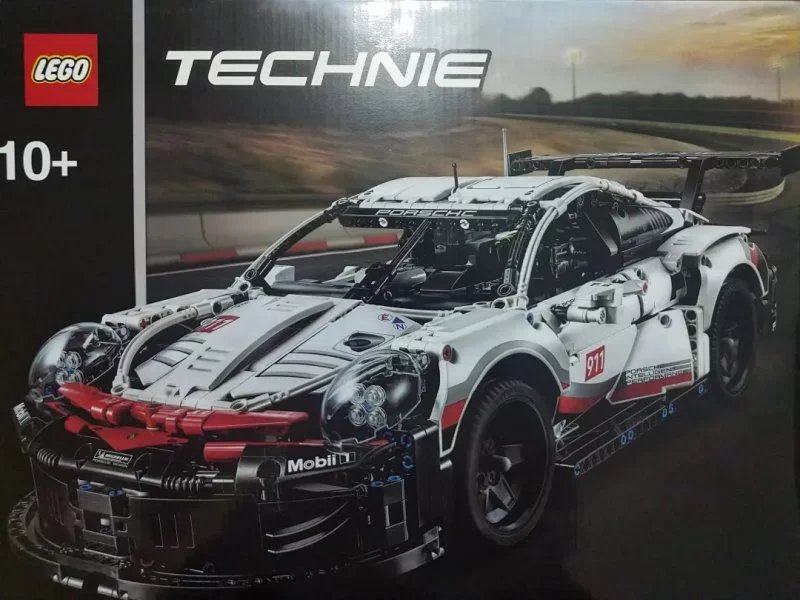 8147 Premium LEGO Porsche 911 RS Track Edition Building Blocks! Perfect for Summer Bonding: Build and Bond with Your Child