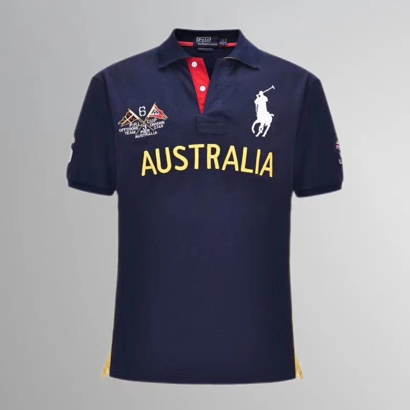 Ralph Lauren Polo USA Chicago Red Polo - 28