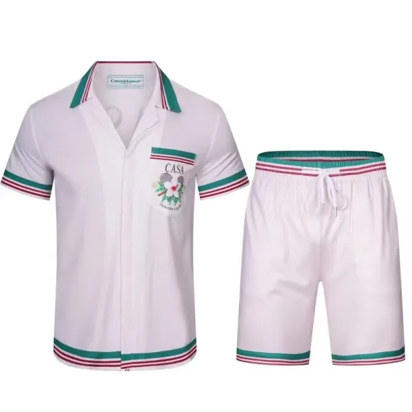 Corteiz Tennis Club Gradient White Set - 23