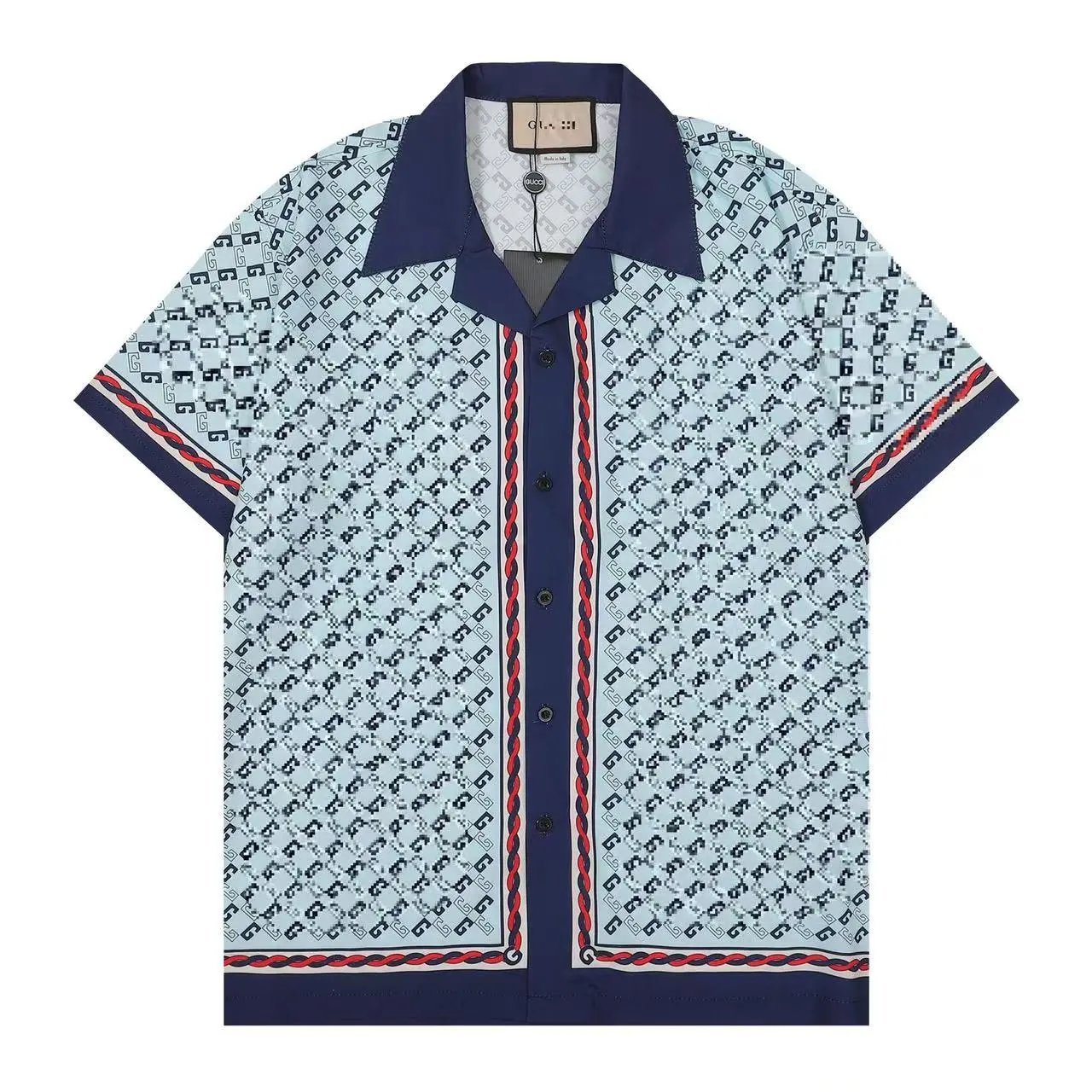Gucci Horsebit Print Silk Shorts White - 27