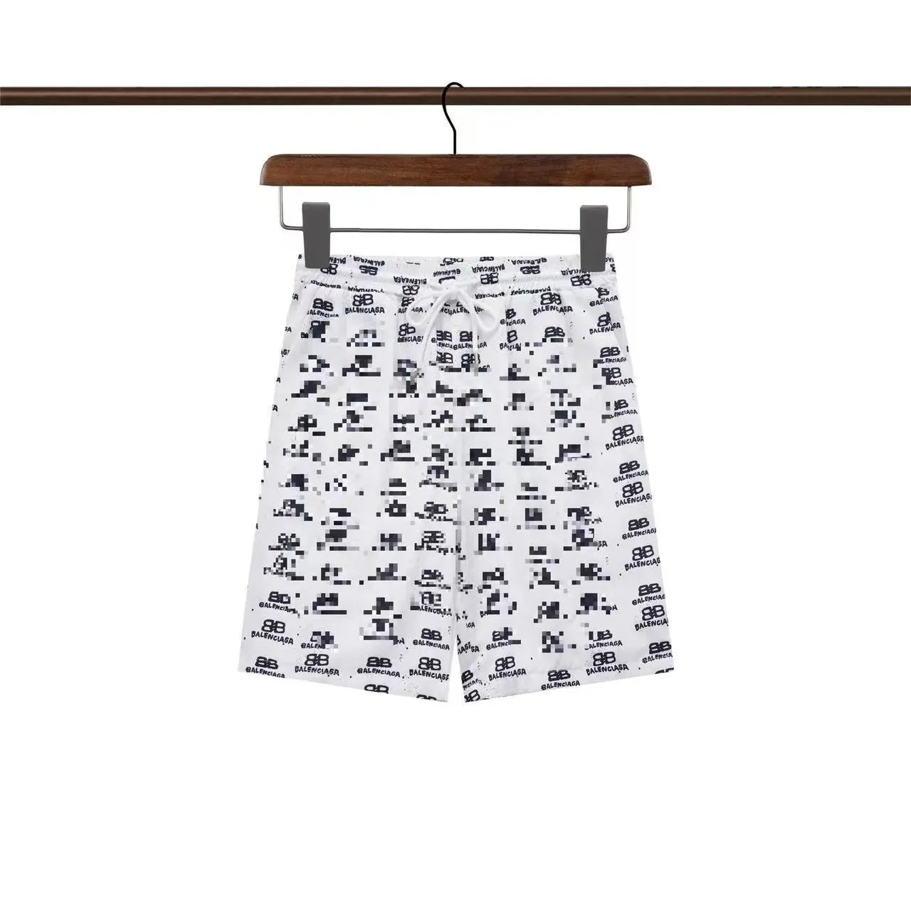 Gucci Horsebit Print Silk Shorts White - 38