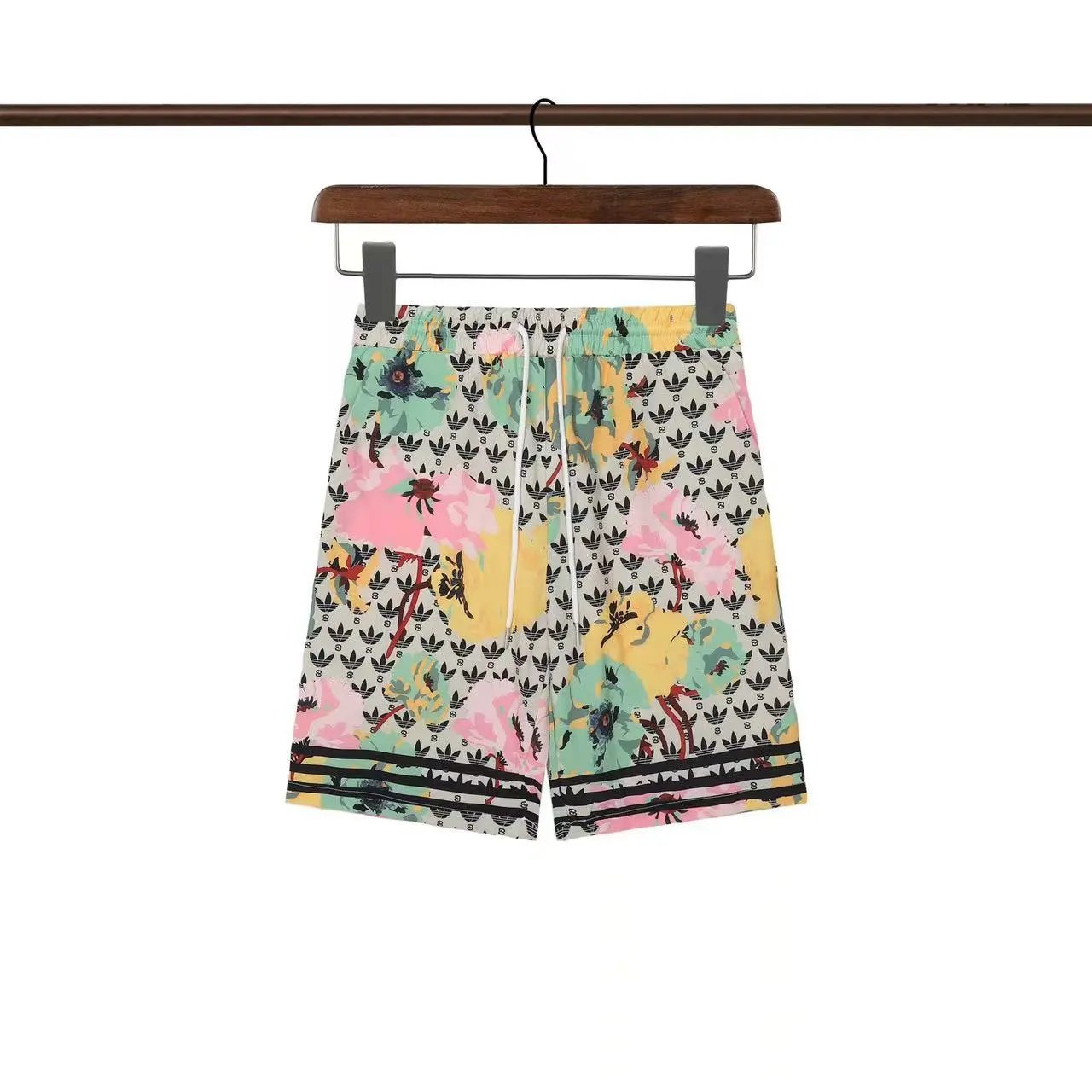Gucci Horsebit Print Silk Shorts White - 42