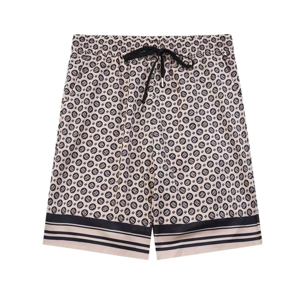 Gucci Horsebit Print Silk Shorts White - 12