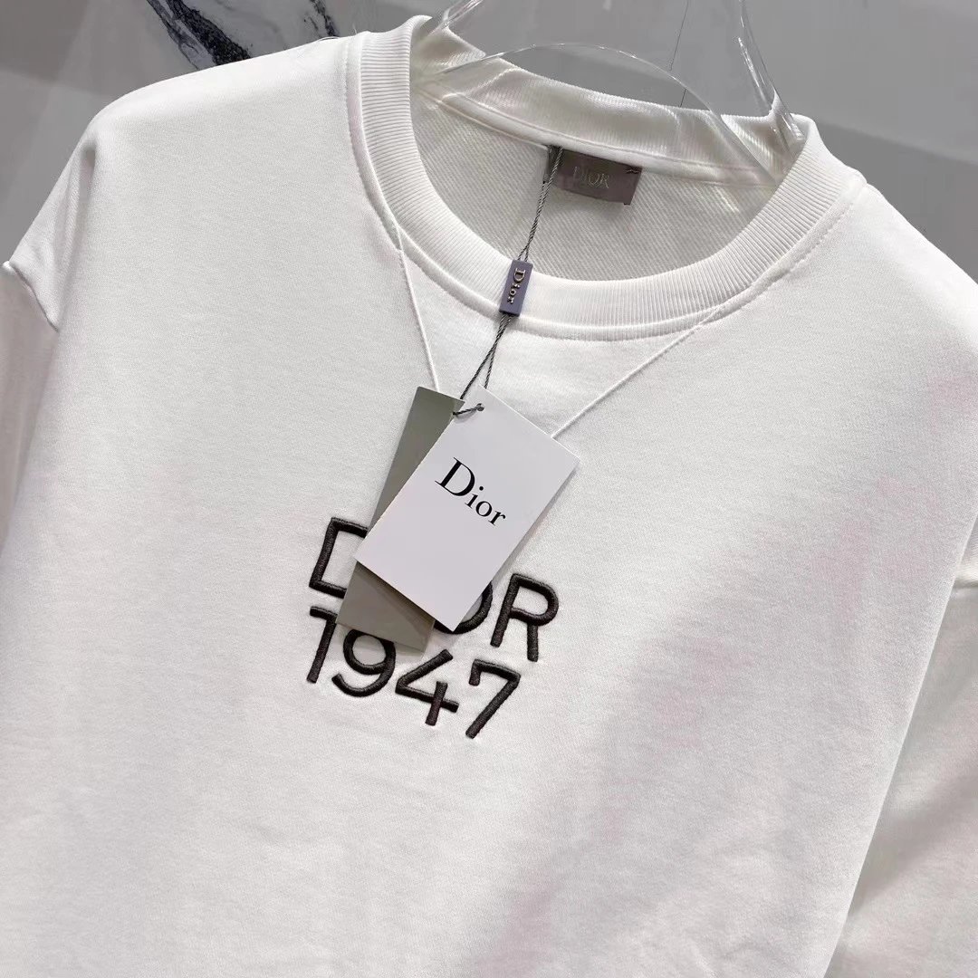 Dior CD Logo Hoodie Charcoal Gray Hoodie - 26