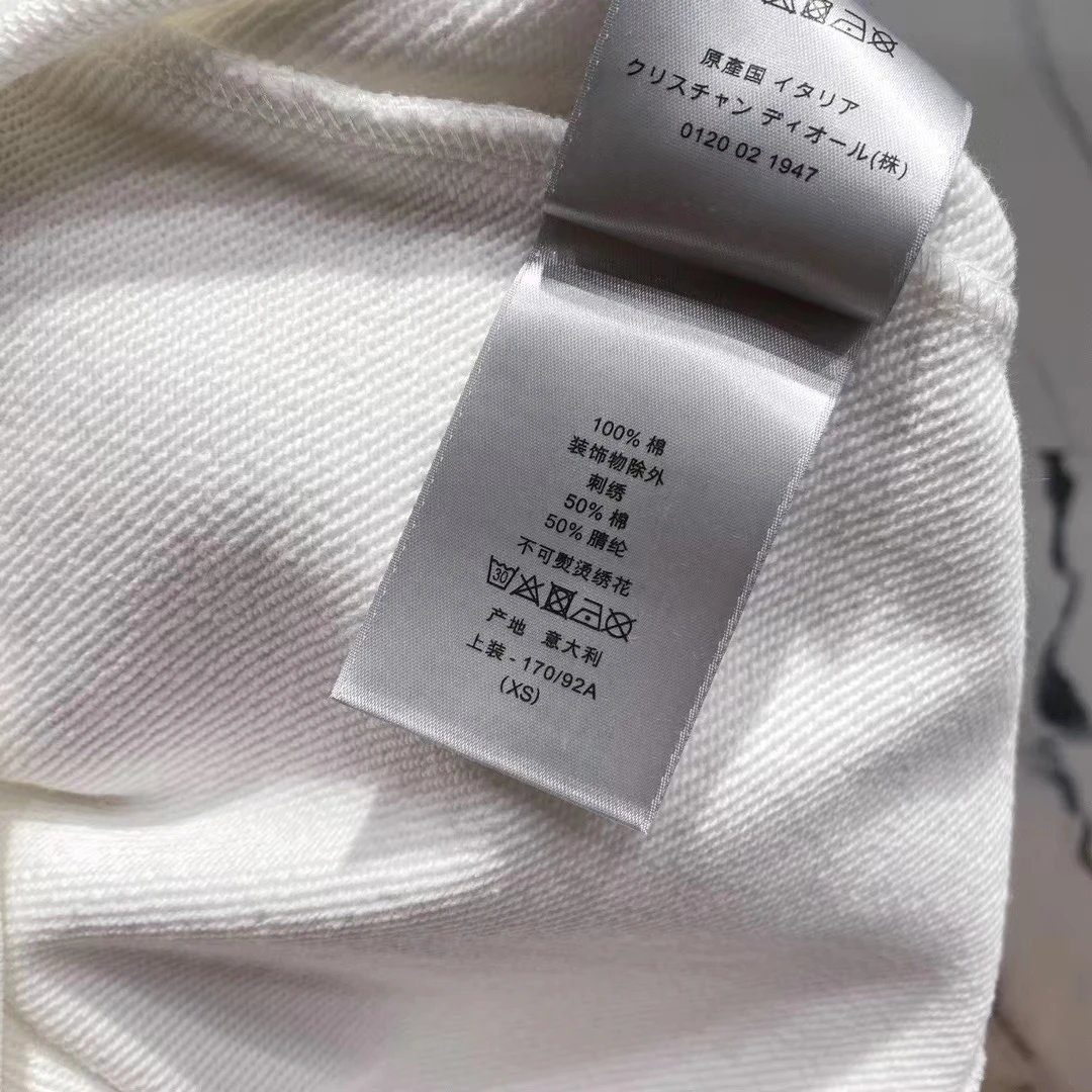 Dior CD Logo Hoodie Charcoal Gray Hoodie - 25