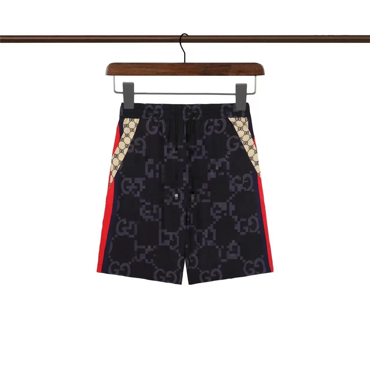 Gucci Horsebit Print Silk Shorts White - 32