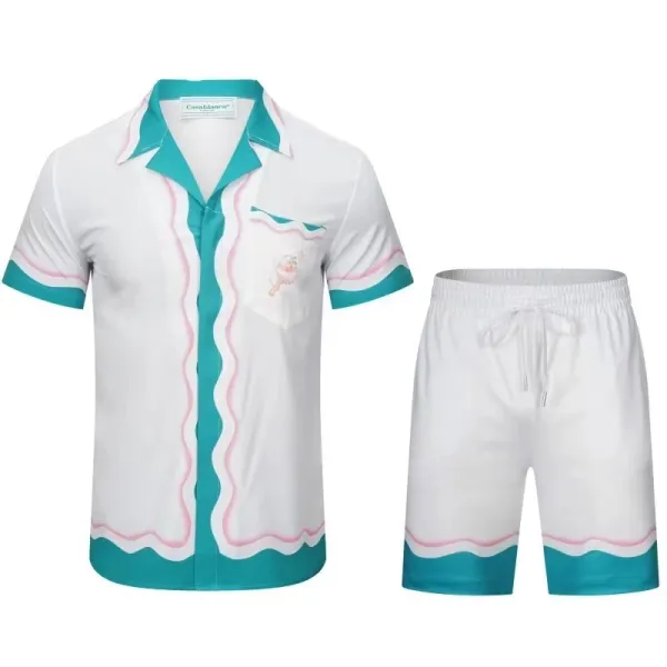 Corteiz Tennis Club Gradient White Set - 26