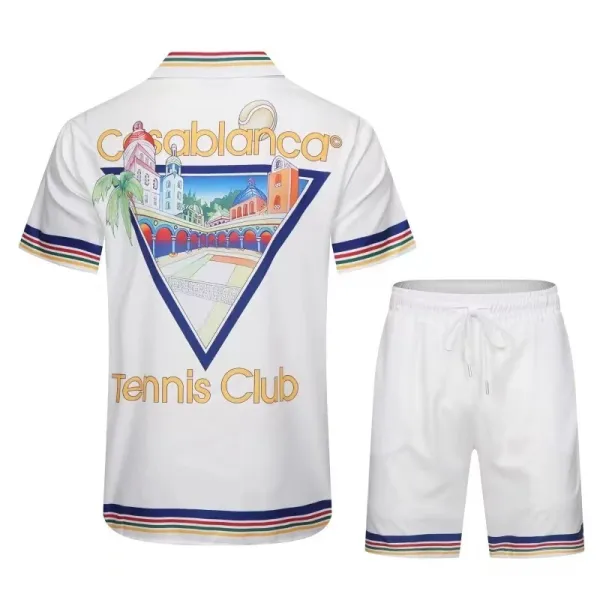 Corteiz Tennis Club Gradient White Set - 19
