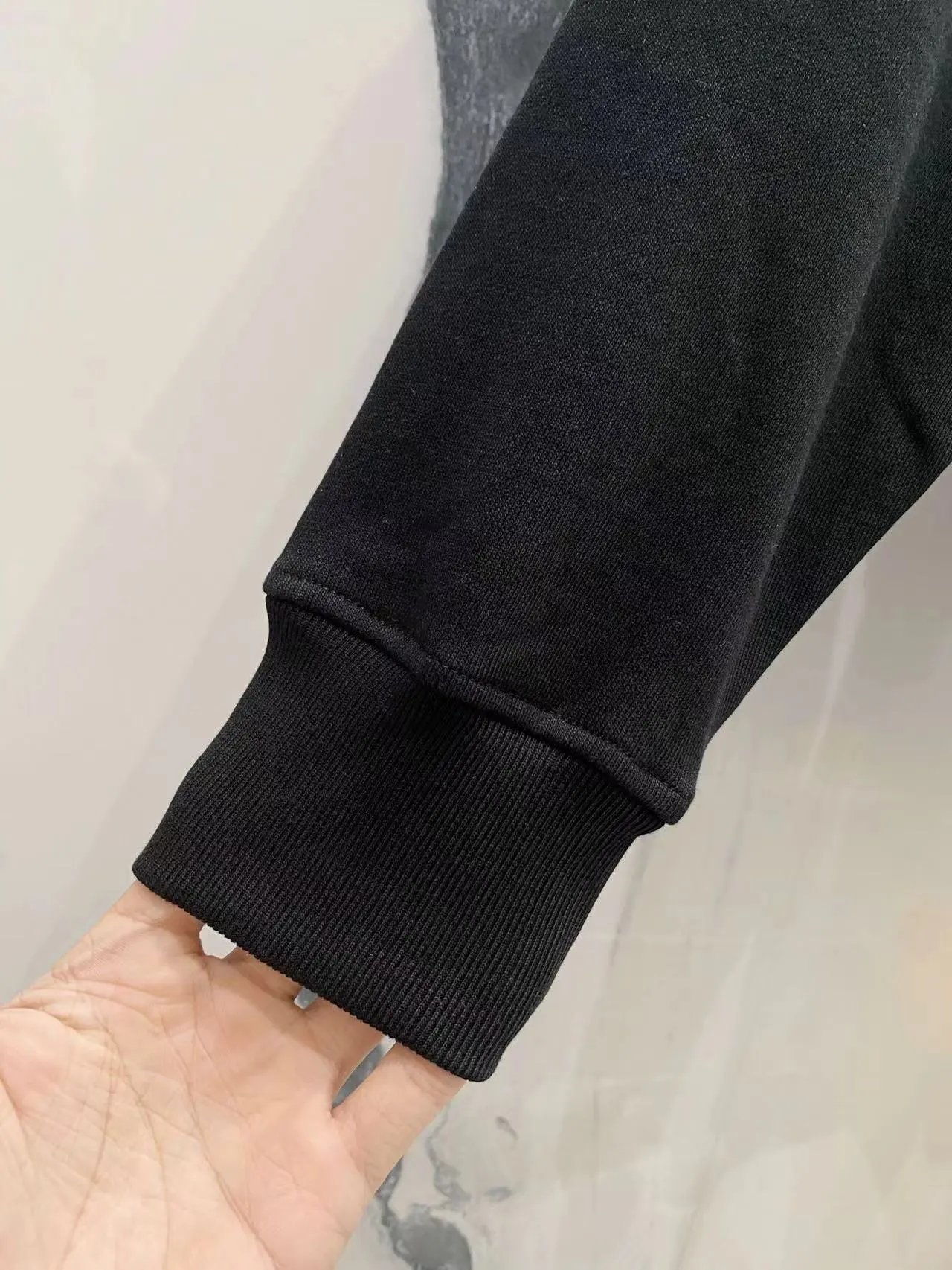Dior CD Logo Hoodie Charcoal Gray Hoodie - 15
