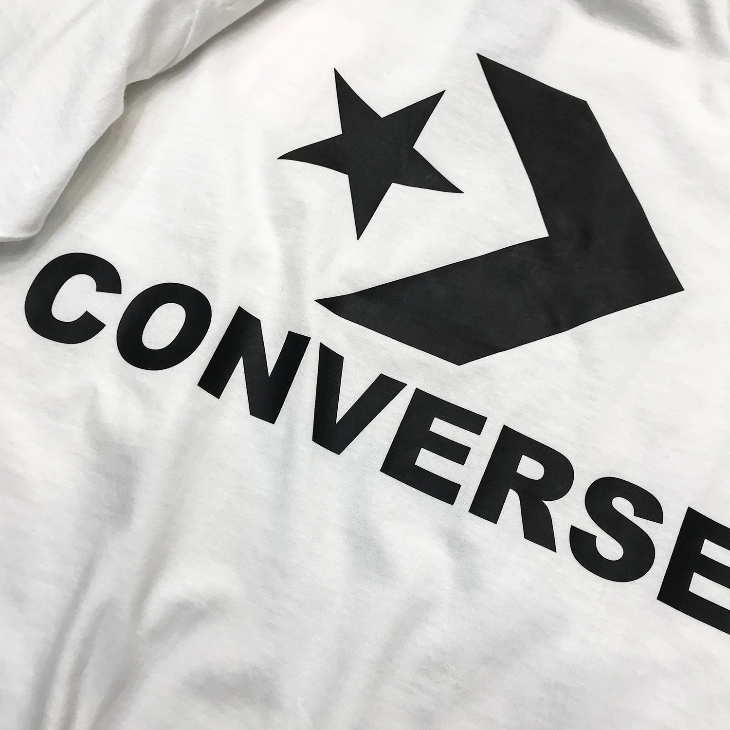 Converse All Star Logo Tee Black T-Shirt Tops.t Shirts - 15
