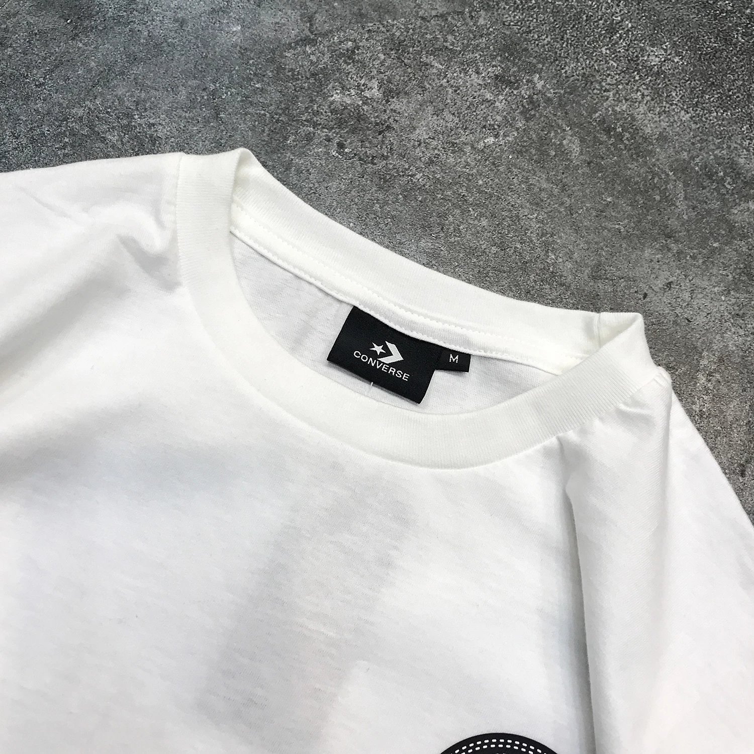 Converse All Star Logo Tee Black T-Shirt Tops.t Shirts - 14