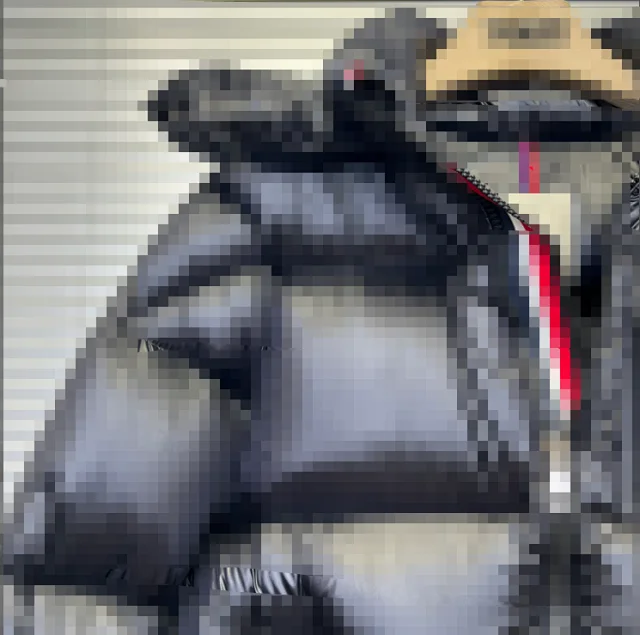 MC Red Webbing Down Jacket