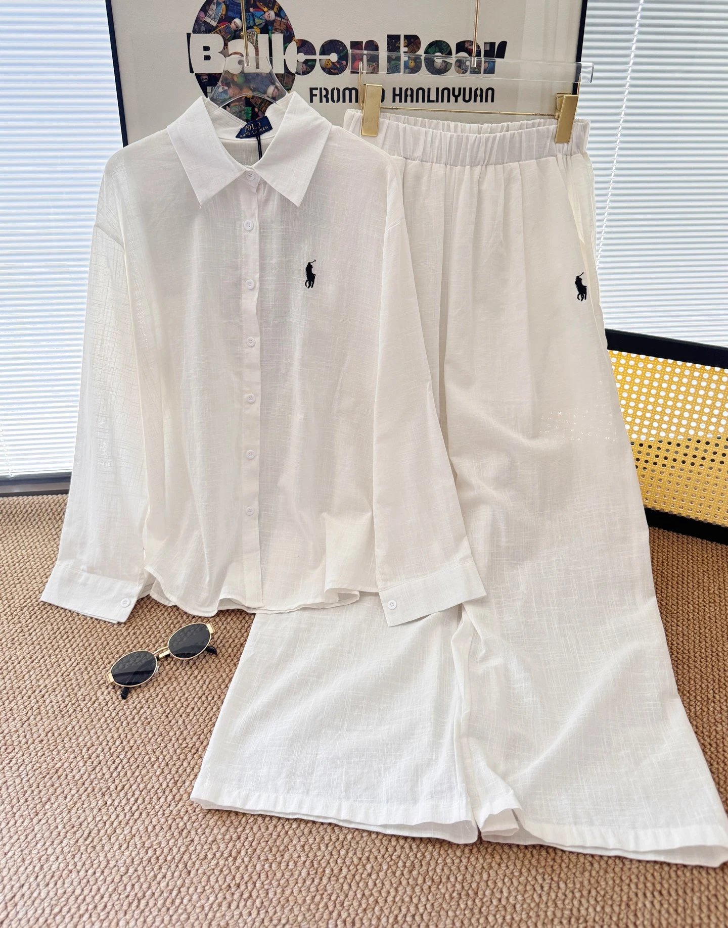 Polo Ralph Lauren White Linen 