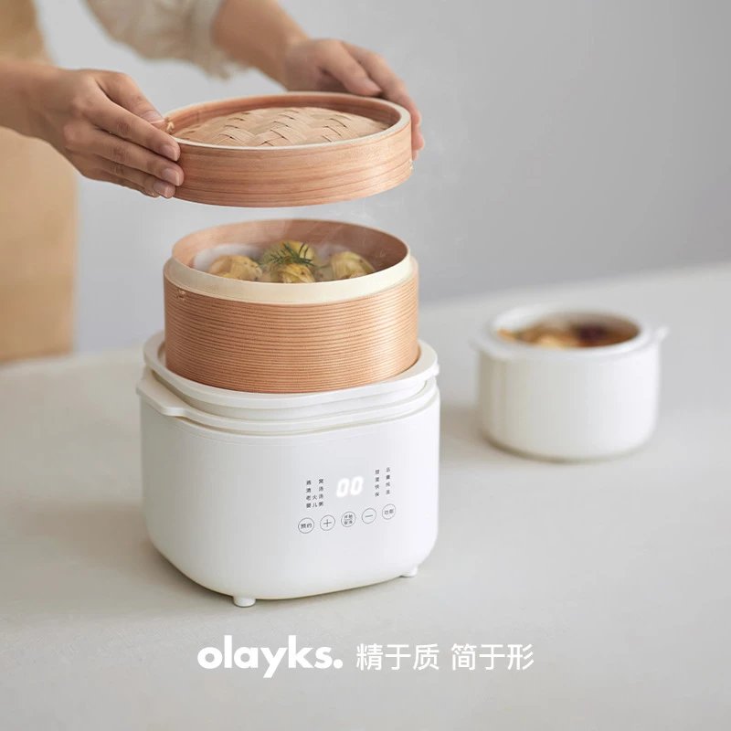 Electric Stewpot (Smart Model) with Bamboo Steamer