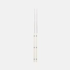 【Lao Zhao】'4-Pairs Set' OEM Outlet Sabr*e Paris Limited Edition Dopamine Color Flat Chopsticks, Household Premium Antibacterial Anti-Mold Stainless Steel Alloy Chopsticks, Boxed