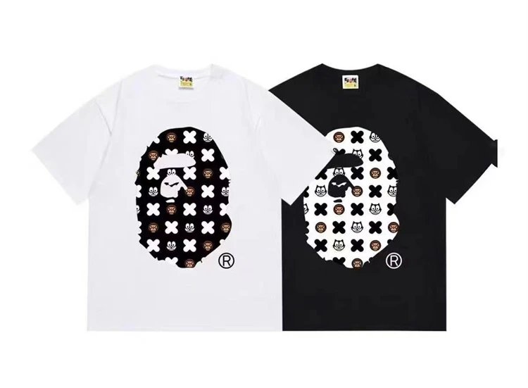 Heavy Weight Pure Cotton Ape Short Sleeve T