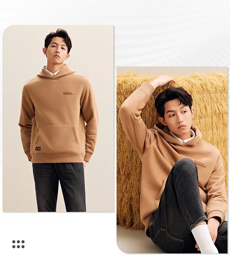 Fleece Hoodie Sweatshirt