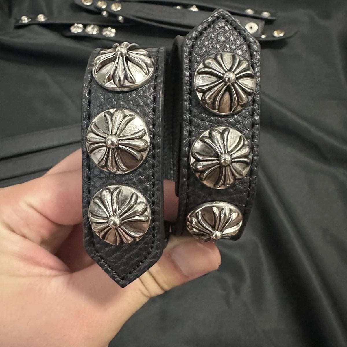 CH Leather Bracelet