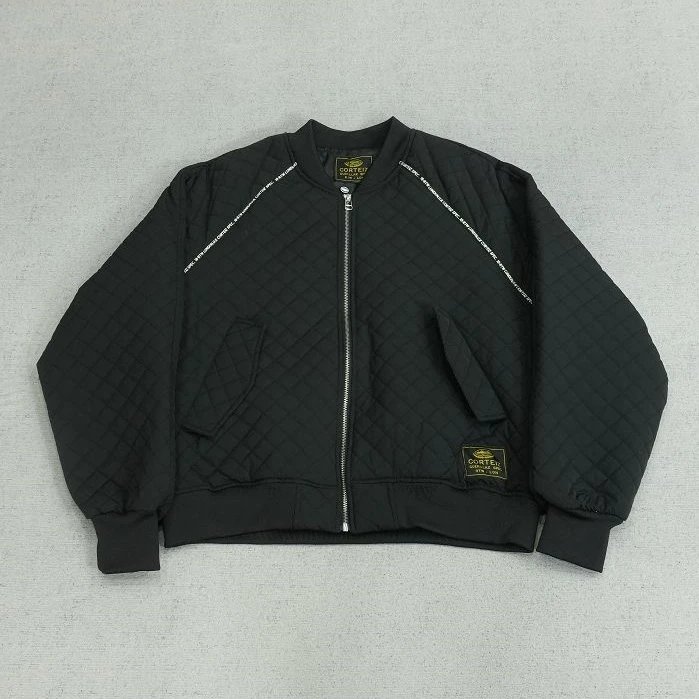 CT夹克菱形格纹夹棉R1050
