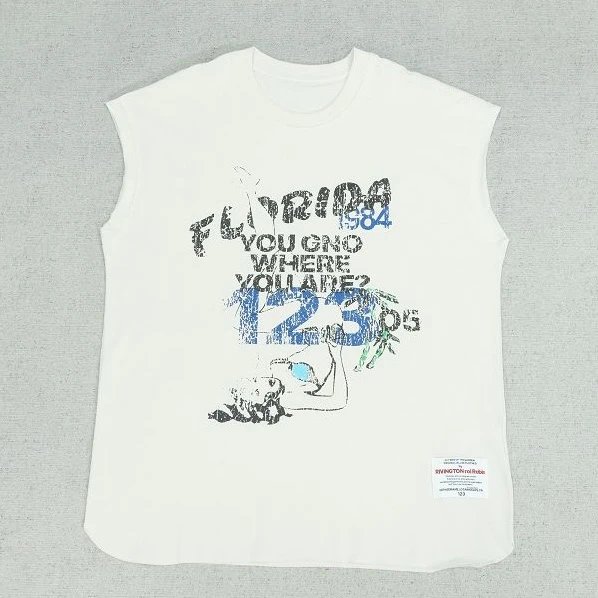 R123 short sleeved vest blue 123 732ST
