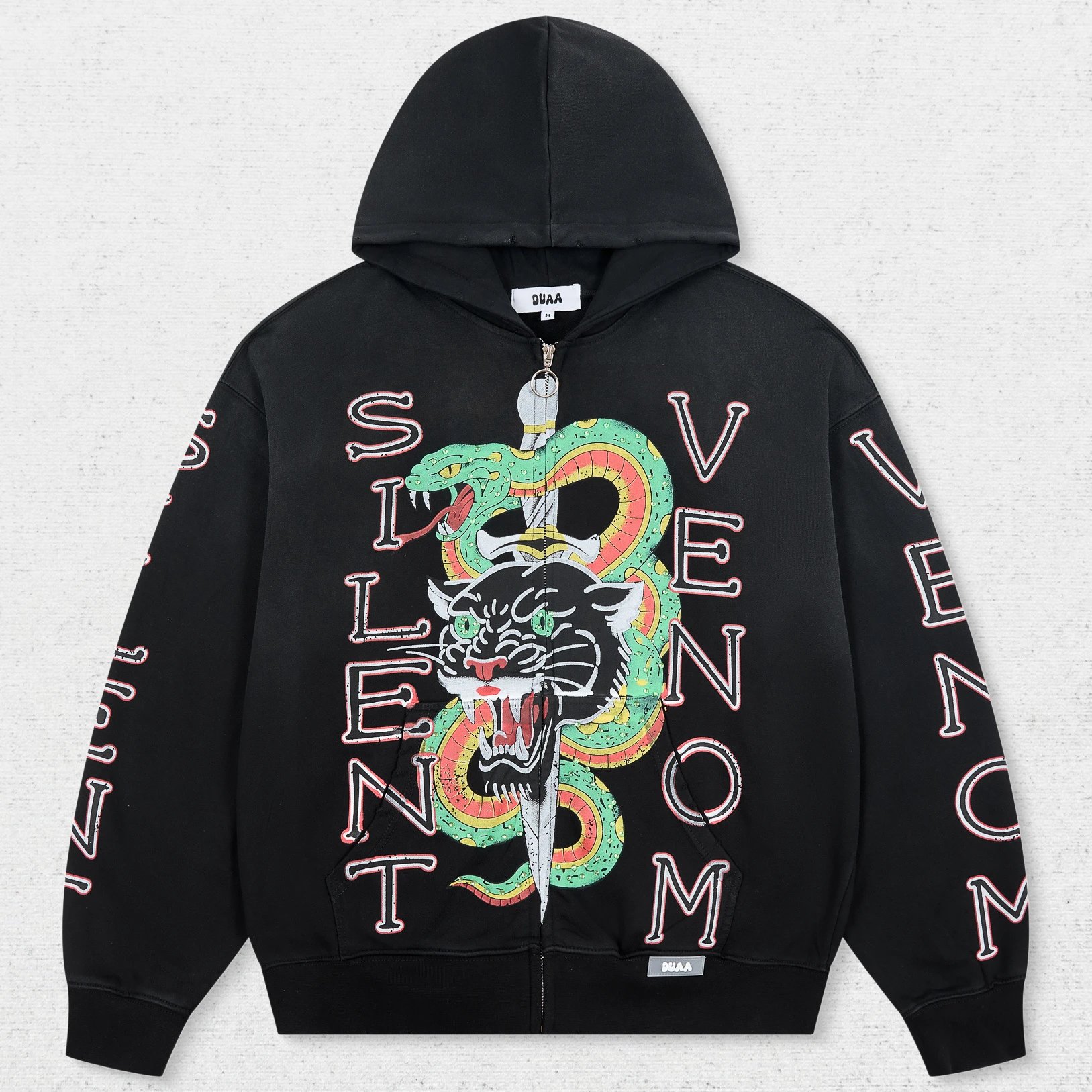 DU Snake Panther Hoodie Print