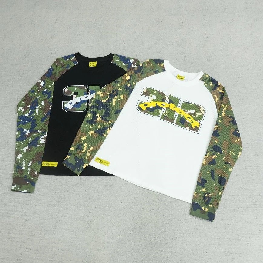 PRO Long-Sleeve Camo Sleeve Color-Block R1007