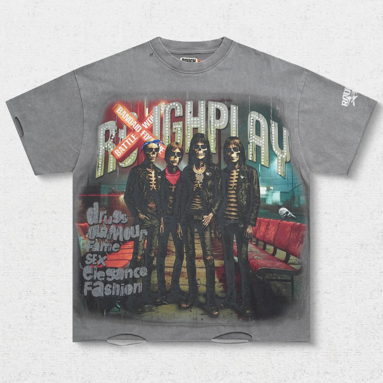 RP Character Group Distressed T-Shirt