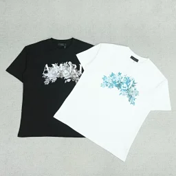 thumbnail for AI短袖中间花朵印花K642