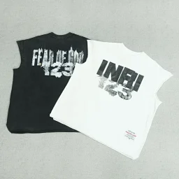 thumbnail for R123短袖背心INRI印花13ST