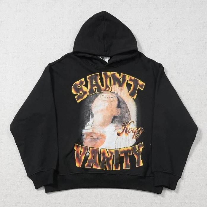 SV Hoodie Yellow Letter Portrait