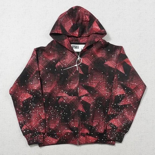 SP Hoodie & Pants All-Over Print Red